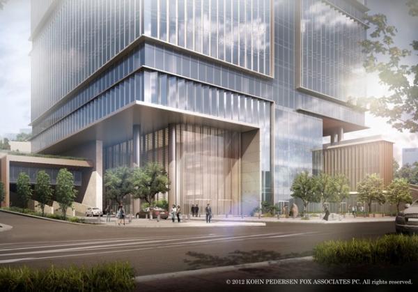 グランドプリンスホテル赤坂跡地に16年夏、商業施設「東京ガーデンテラス」がオープン