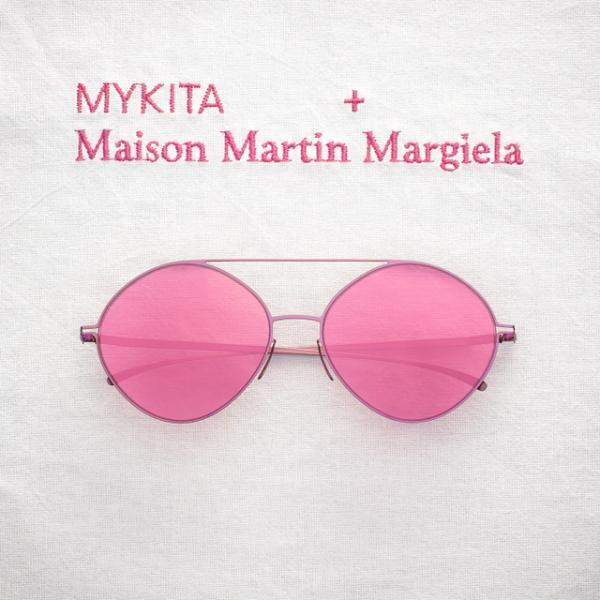 マイキータ×マルジェラ、コラボ第2弾は実験的なひし形サングラス