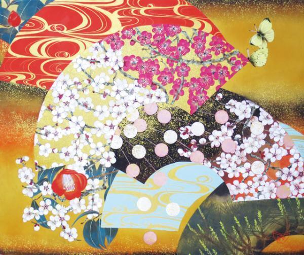 美し過ぎる日本画家“中原亜梨沙&宝居智子”展、新宿伊勢丹で開催