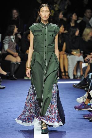 あらゆる要素をマッシュアップするサカイ【15SSウィメンズ】