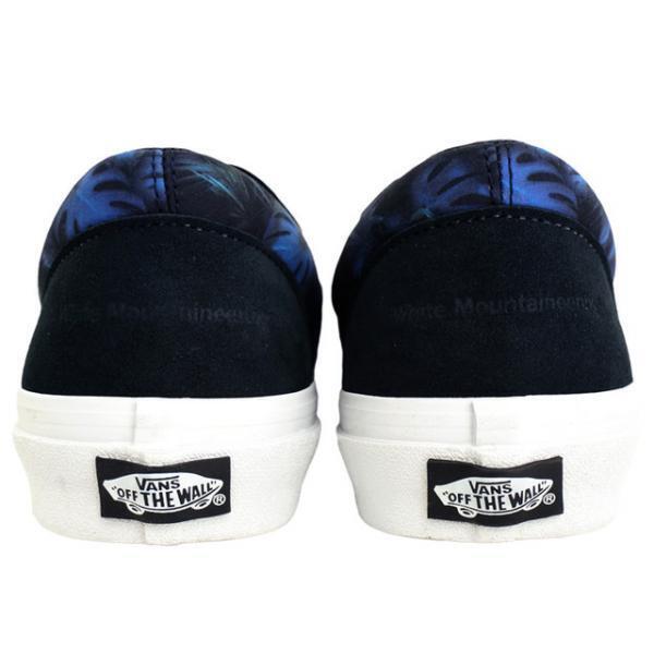 VANS×ホワイトマウンテニアリング、クールなパーム柄スリッポン発売