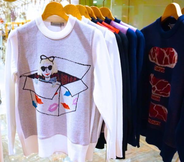 若い「編む」に着目した伊勢丹。肉プルオーバー、母子デュオなどニットブランド盛りだくさん