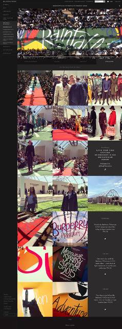 【生中継】バーバリープローサム2015-16秋冬メンズショーをライブ配信。本日22時より