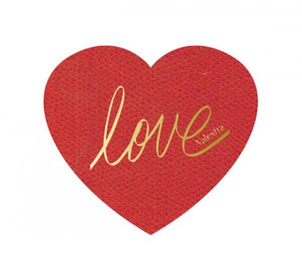 イニシャルにハートマークを添えて。ヴァレクストラでヴァレンタインの刻印サービス