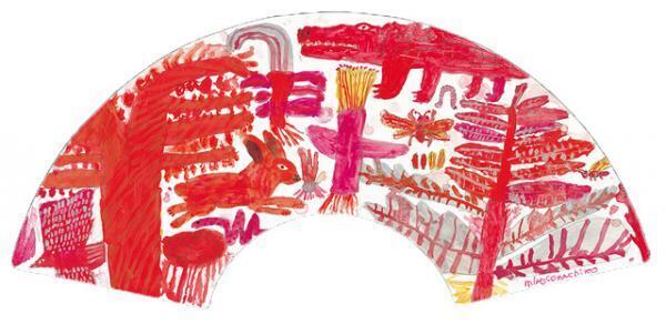 名和晃平、鈴木親らによる扇で復興支援。三越伊勢丹チャリティープロジェクト