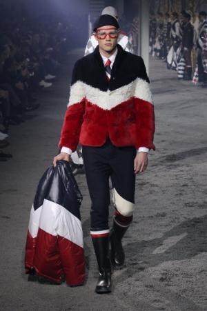 トム・ブラウンのモンクレールガム・ブルーはオリジナルダウンをパラダイムシフト【2015-16秋冬メンズ】