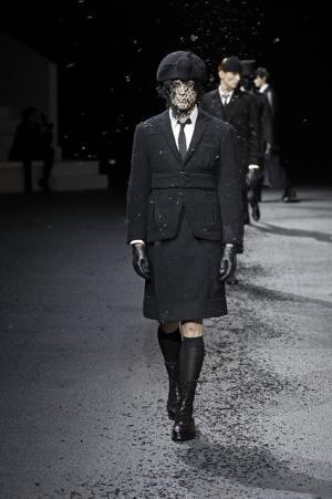 儚い一生をテーラードで捉えるトムブラウンニューヨーク【15-16AWメンズ】