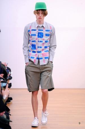 ストライプが織り成すフレッシュなコムデギャルソン・シャツ【2015-16秋冬メンズ】