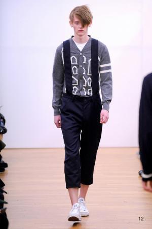 ストライプが織り成すフレッシュなコムデギャルソン・シャツ【2015-16秋冬メンズ】