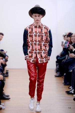 ストライプが織り成すフレッシュなコムデギャルソン・シャツ【2015-16秋冬メンズ】