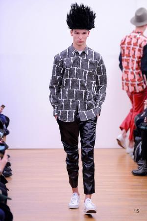 ストライプが織り成すフレッシュなコムデギャルソン・シャツ【2015-16秋冬メンズ】