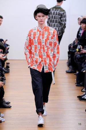 ストライプが織り成すフレッシュなコムデギャルソン・シャツ【2015-16秋冬メンズ】