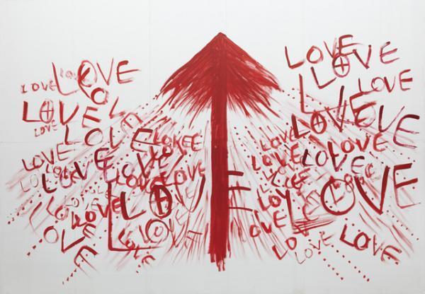 大宮エリーが画家としてのキャリア集大成となる絵画展開催中