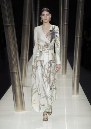 竹のようにしなやかで瑞々しいアルマーニプリヴェ【15SSオートクチュール】