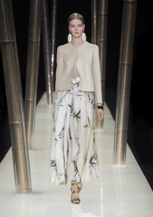 竹のようにしなやかで瑞々しいアルマーニプリヴェ【15SSオートクチュール】