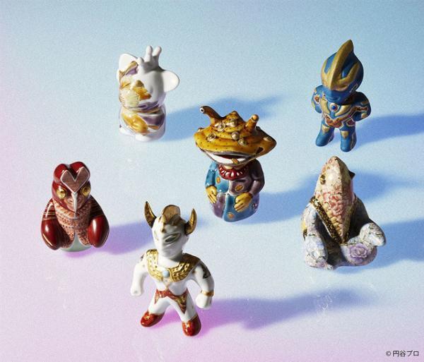 九谷焼「ウルトラマンVSバルタン星人」の巨大ジオラマが新宿伊勢丹に出現！