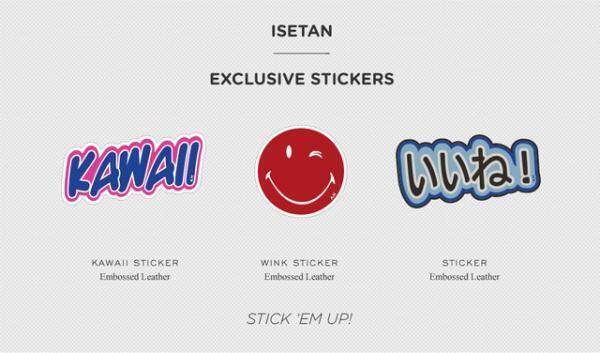 アニヤ・ハインドマーチ、新宿伊勢丹でポップなステッカーバッグ発売