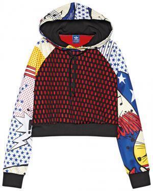 アディダスオリジナルスbyリタ・オラ、彼女の積極性や楽天主義をアメコミ表現