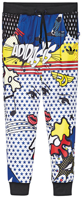 アディダスオリジナルスbyリタ・オラ、彼女の積極性や楽天主義をアメコミ表現