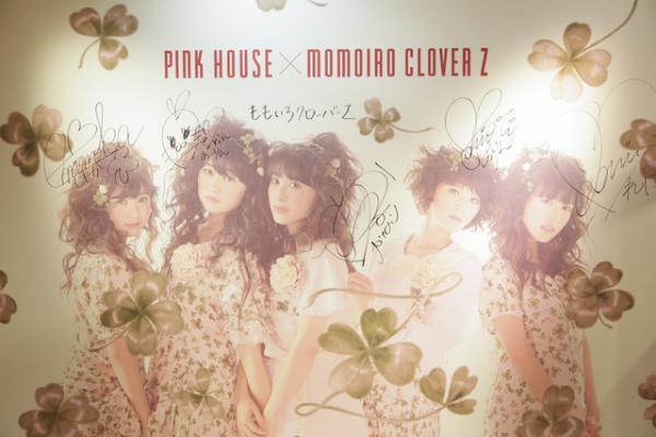 花柄男子が流行る？ももクロが新宿伊勢丹でピンクハウスとのコラボを語る