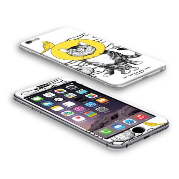 猫やフクロウなど、アーティスト・D[di:]のシニカルキャラがiPhoneケースに