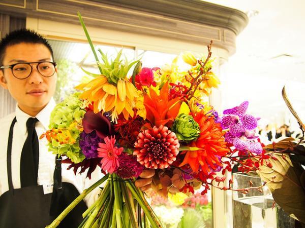 百貨店初、東信の花屋。新宿伊勢丹リビングフロアリモデルグランドオープン