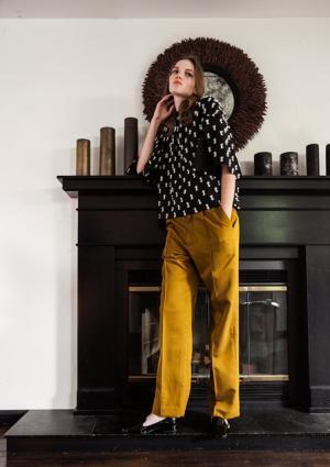 【ルック】アキラナカがより自由な発想で綴るコラージュ。2016年プレフォールコレクション