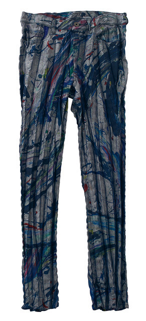 イッセイ ミヤケ メンが画家・山口歴とコラボ、銀座では特別な描き下ろし作品を展示