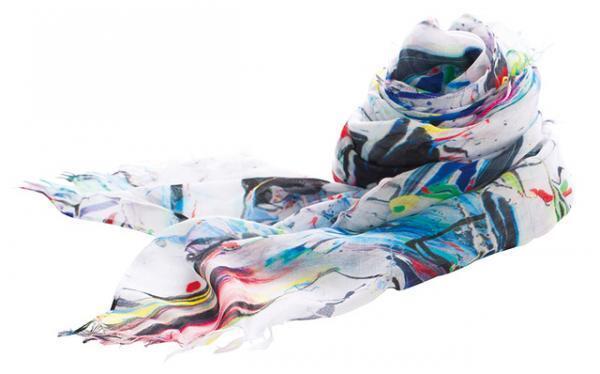 イッセイ ミヤケ メンが画家・山口歴とコラボ、銀座では特別な描き下ろし作品を展示