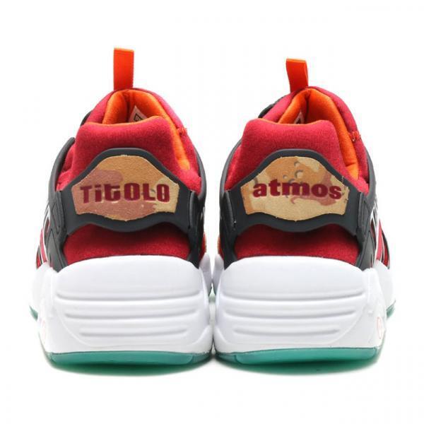 PUMA×atmos×Titolo、3ネームコラボのスニーカー「DISC BLAZE “DESERT DUSK”」発売