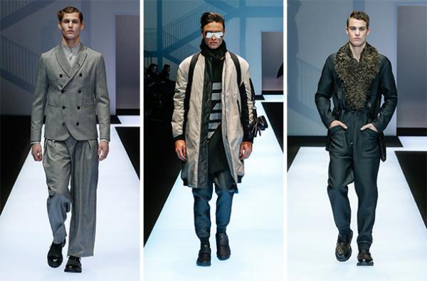 【ルック】エンポリオ アルマーニ2017-18秋冬メンズコレクション