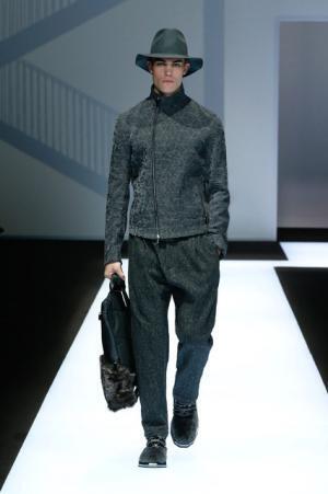 【ルック】エンポリオ アルマーニ2017-18秋冬メンズコレクション