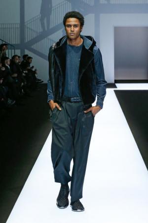 【ルック】エンポリオ アルマーニ2017-18秋冬メンズコレクション