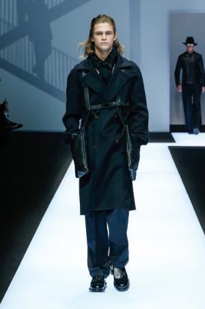 【ルック】エンポリオ アルマーニ2017-18秋冬メンズコレクション