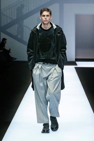 【ルック】エンポリオ アルマーニ2017-18秋冬メンズコレクション