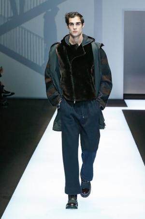 【ルック】エンポリオ アルマーニ2017-18秋冬メンズコレクション