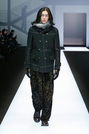 【ルック】エンポリオ アルマーニ2017-18秋冬メンズコレクション