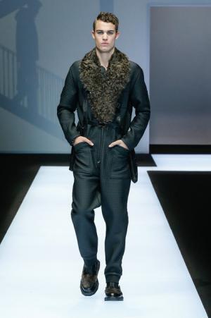 【ルック】エンポリオ アルマーニ2017-18秋冬メンズコレクション