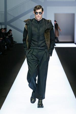 【ルック】エンポリオ アルマーニ2017-18秋冬メンズコレクション