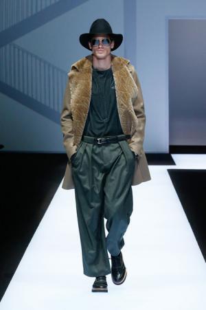 【ルック】エンポリオ アルマーニ2017-18秋冬メンズコレクション