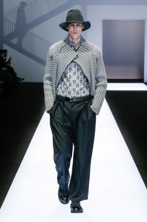 【ルック】エンポリオ アルマーニ2017-18秋冬メンズコレクション