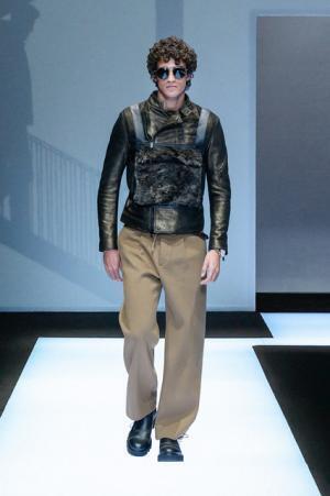 【ルック】エンポリオ アルマーニ2017-18秋冬メンズコレクション