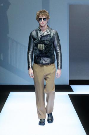 【ルック】エンポリオ アルマーニ2017-18秋冬メンズコレクション