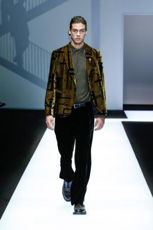 【ルック】エンポリオ アルマーニ2017-18秋冬メンズコレクション