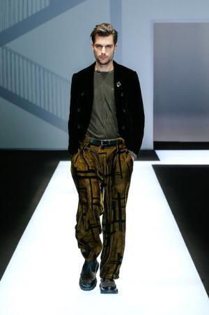 【ルック】エンポリオ アルマーニ2017-18秋冬メンズコレクション