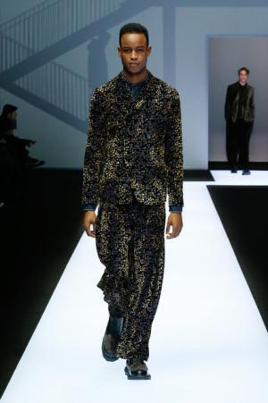 【ルック】エンポリオ アルマーニ2017-18秋冬メンズコレクション