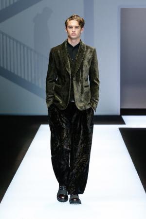 【ルック】エンポリオ アルマーニ2017-18秋冬メンズコレクション