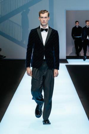 【ルック】エンポリオ アルマーニ2017-18秋冬メンズコレクション