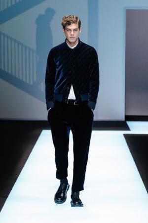 【ルック】エンポリオ アルマーニ2017-18秋冬メンズコレクション