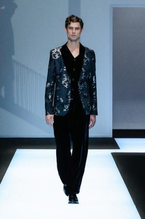 【ルック】エンポリオ アルマーニ2017-18秋冬メンズコレクション